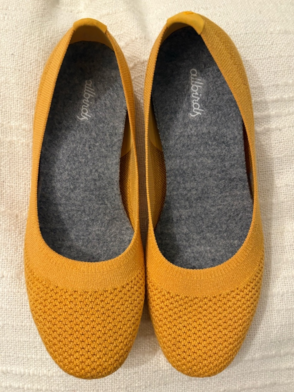 Allbirds Tree Breezer Yellow Flats 💛